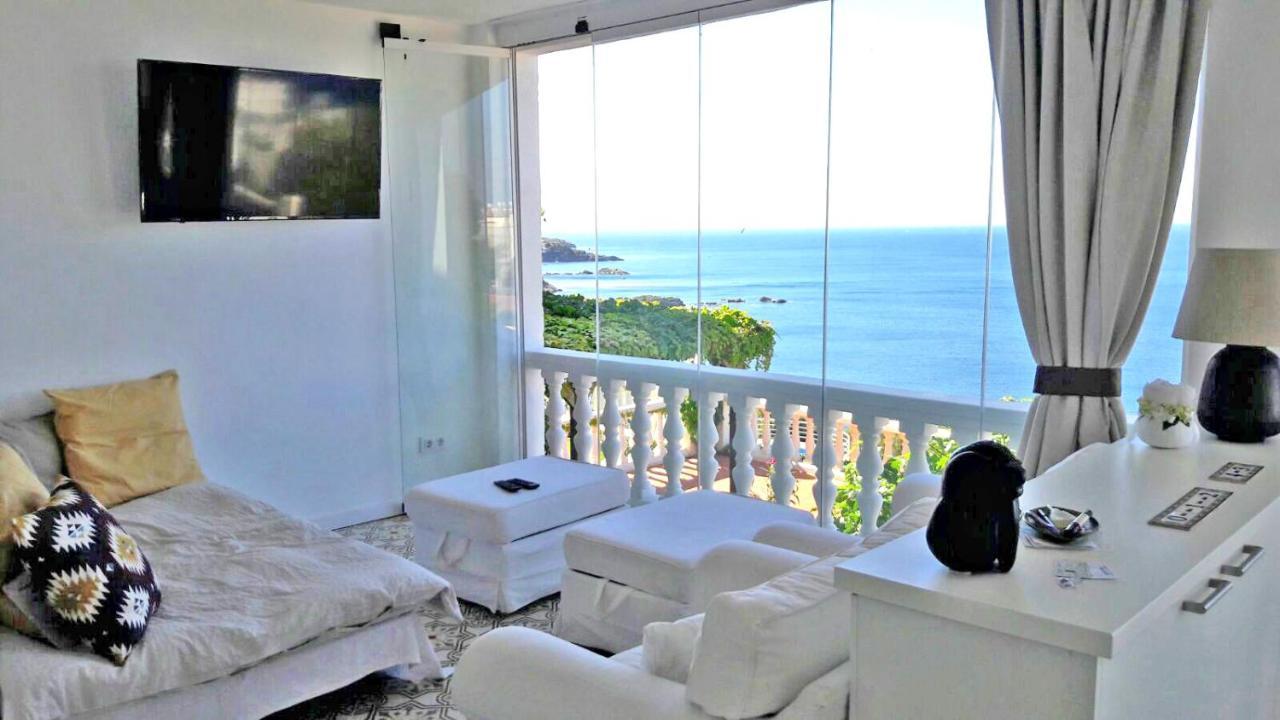 Breathtaking Costabrava Seaview Apartment 5M Beach - Casa Artevida 로지즈 외부 사진